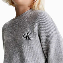 Carica l&#39;immagine nel visualizzatore di Gallery, Calvin Klein maglione lurex bambina G02327

