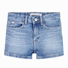 Carica l&#39;immagine nel visualizzatore di Gallery, Calvin Klein short jeans bambina G02370
