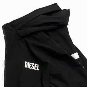 Diesel giubbino antivento nero bambino J01909