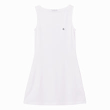 Carica l&#39;immagine nel visualizzatore di Gallery, Calvin Klein abito bianco bambina G02498
