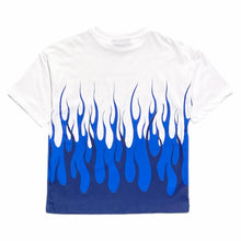 Carica l&#39;immagine nel visualizzatore di Gallery, VISION OF SUPER kids t-shirt fiamme azzurre TSV4101
