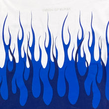 Carica l&#39;immagine nel visualizzatore di Gallery, VISION OF SUPER kids t-shirt fiamme azzurre TSV4101
