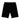 Calvin Klein bermuda nero mini badge LV1CKSJC52