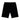 Calvin Klein bermuda nero mini badge LV1CKSJC52
