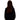 Calvin Klein felpa nera logo glitter ragazza IG0IG03069