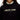 Calvin Klein felpa nera logo glitter ragazza IG0IG03069