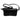 County of Milan borsetta nera logo metal 260428
