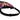 County of Milan borsetta nera piume viola 260460