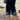 County of Milan kids bermuda nero piume azzurre BE016