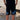 County of Milan kids bermuda nero piume azzurre BE016