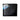 County of Milan portafoglio nero piume azzurre 260388