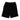 County of Milan uomo bermuda nero basic BE092