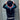 County of Milan uomo felpa nera piume rosse HS030
