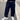 County of Milan uomo pantalone parachute nero PA076