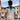 County of Milan uomo t-shirt latte piume azzurre TH022