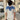 County of Milan uomo t-shirt latte serpente blu TH062