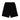 Diesel bermuda jorts nero new logo J02684