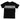 Disclaimer kids t-shirt nera logo spray 58812
