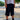 Disclaimer uomo bermuda jorts rete nero 55469