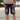 Dropseason2 uomo bermuda jeans nero strappi SS26D29