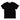 Dropseason2 uomo t-shirt nera logo floccato SS26205