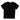Dropseason2 uomo t-shirt nera logo floccato SS26205