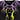 Phobia adult t-shirt nera fulmini tricolor PH00771