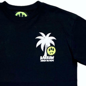 BARROW kids t-shirt over nera logo palma TH119