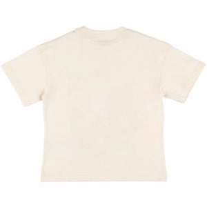 MSGM kids t-shirt over crema stampa sealife BTH290
