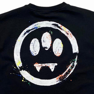 BARROW kids t-shirt over nera logo graffiti TH115