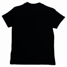 Carica l&#39;immagine nel visualizzatore di Gallery, PHOBIA kids t-shirt nera fulmini azzurri K00542
