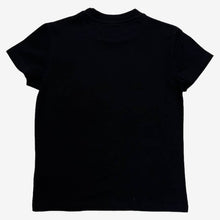 Carica l&#39;immagine nel visualizzatore di Gallery, PHOBIA kids t-shirt nera fulmini grigi bianchi K00562
