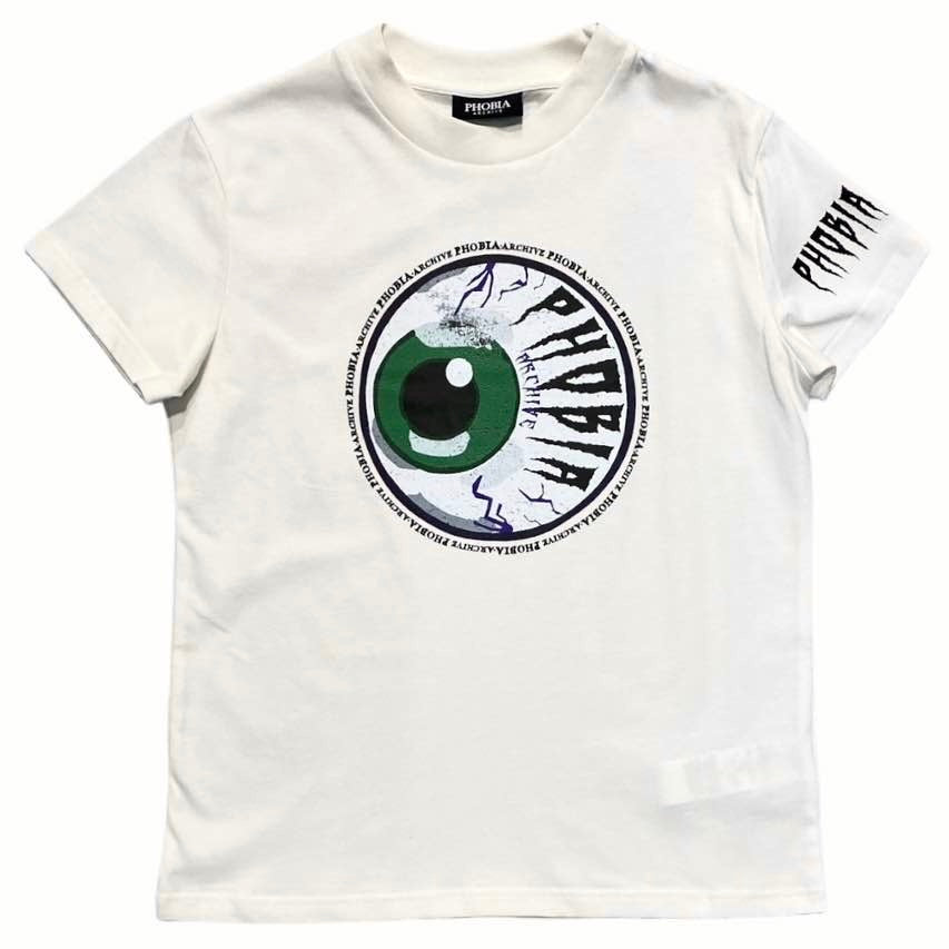 PHOBIA kids t-shirt panna occhio K00605