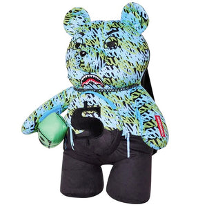 Sprayground Zaino bear code bearbackpack blu
