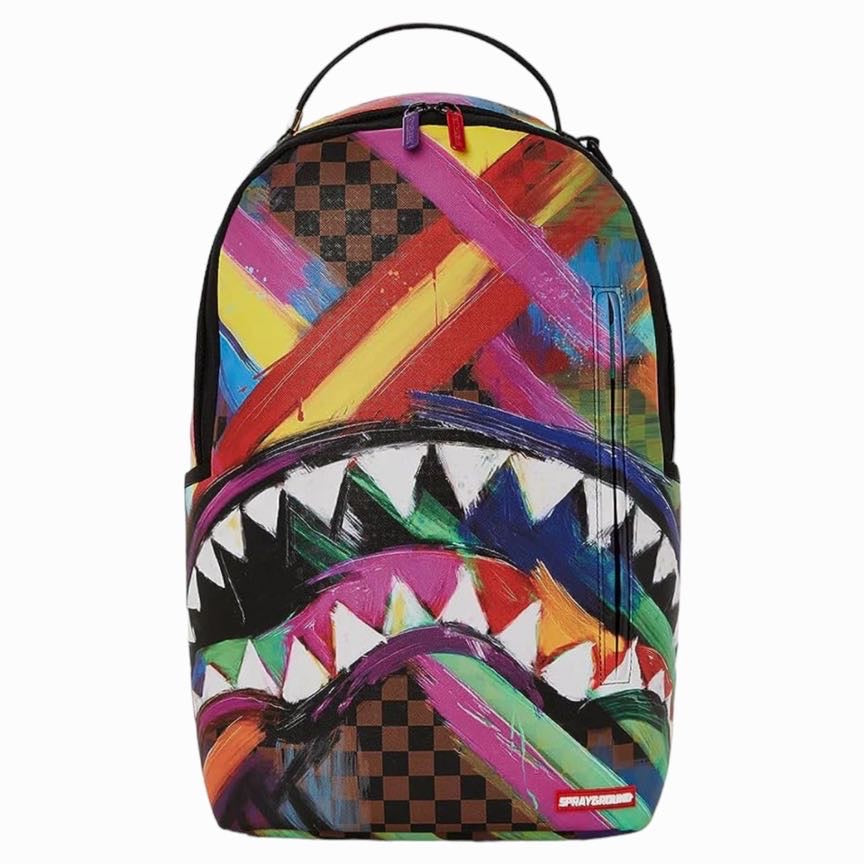 Sprayground Zaino sharks in paint backpack viola