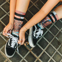Carica l&#39;immagine nel visualizzatore di Gallery, American Socks calzini Tiki Surf as239
