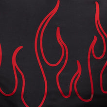 Carica l&#39;immagine nel visualizzatore di Gallery, Vision of Super zaino nero fiamme rosse
