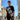 ICON t-shirt nera maxilogo spruzzato 519
