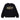 DSQUARED2 felpa nera logo vintage DQ2740
