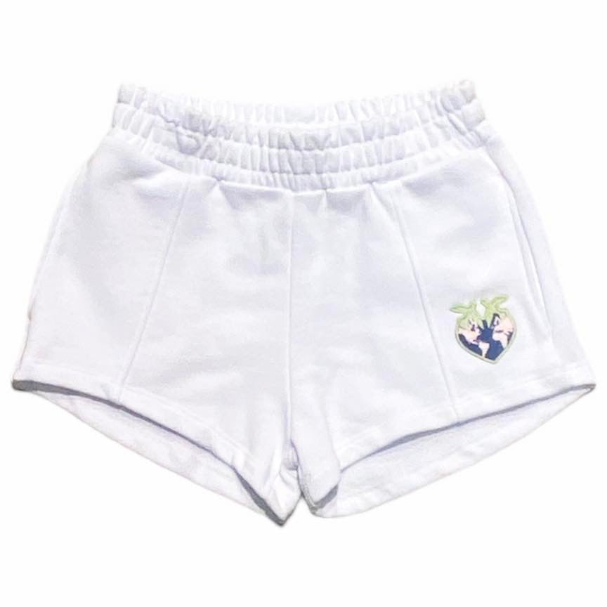 Pinko Shorts bianchi da bambina 33015