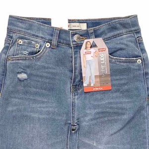 Levi's jeans wide leg bambina chiaro G381