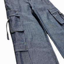 Carica l&#39;immagine nel visualizzatore di Gallery, Please cargo jeans ragazza PHS1010G61
