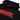 Diesel felpa cappuccio nera logo degradè J02042