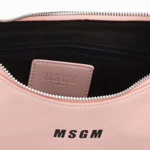 MSGM borsetta mezzaluna rosa S4MSJGBA54