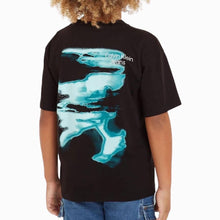Carica l&#39;immagine nel visualizzatore di Gallery, Calvin Klein t-shirt bambino nera B02034
