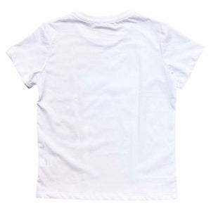 Mousse t-shirt bianca bambina unicorn 333