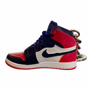 Portachiavi Jordan 1 Retro High Black Toe