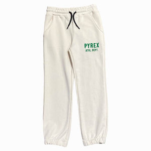 Pyrex pantalone panna logo verde S4PYJBFP080