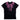 Phobia kids t-shirt nera fulmini fuxia PHK00618