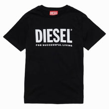 Carica l&#39;immagine nel visualizzatore di Gallery, Diesel t-shirt nera logo basic J01541
